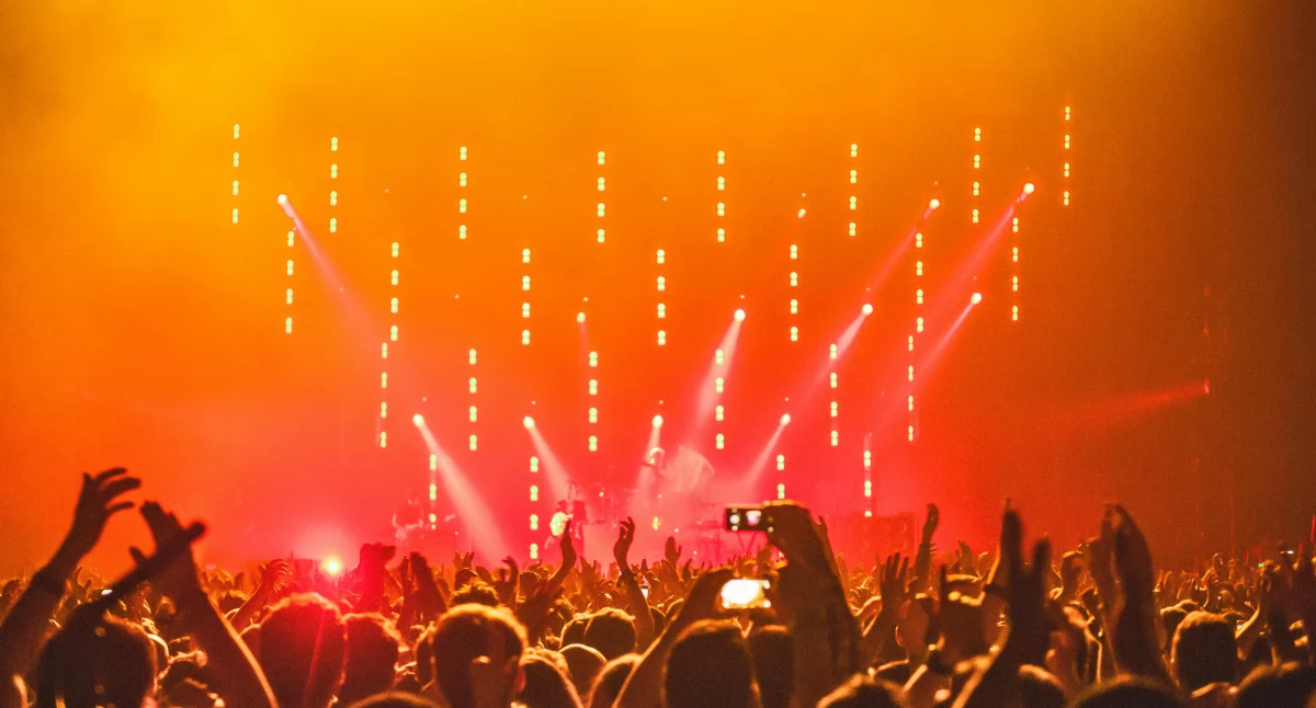 Życie miasta, przygotować techniczne zaplecze eventu kroku - zdjęcie, fotografia