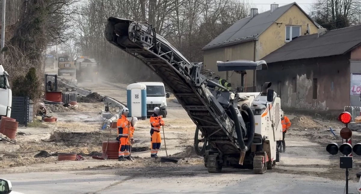 Przebudowa głównego skrzyżowania w Byczynie