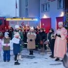 Wieczorny orszak w Dąbrowie Narodowej. Fot. Patrycja Koprzak