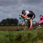 Marcin Smolik ukończył Castle Triathlon Malbork 2026. Fot. maratomania