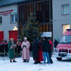 Wieczorny orszak w Dąbrowie Narodowej. Fot. Patrycja Koprzak