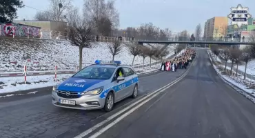 Policja czuwała nad bezpieczeństwem podczas Orszaku Trzech Króli