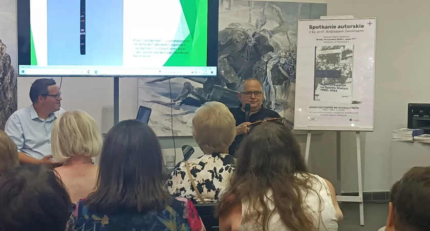 Spotkanie w muzeum z ks. prof. Andrzejem Zwolińskim - 19 czerwiec 2024 r. 