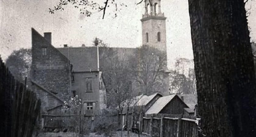 Stare Jaworzno – kościół św. Wojciecha i okolica na pocz. XX wieku (MMJ)