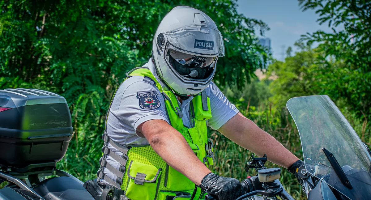 Komunikaty Policja, Policyjna akcja „Bezpieczny motocyklista” - zdjęcie, fotografia