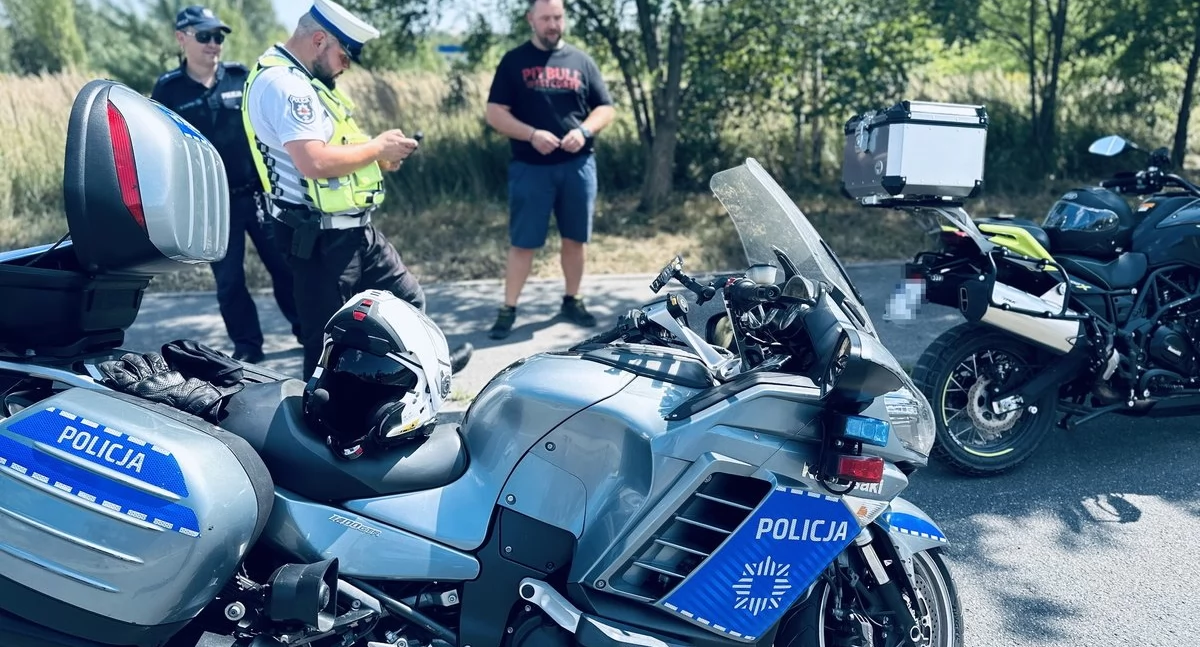 Kontrola motocykl