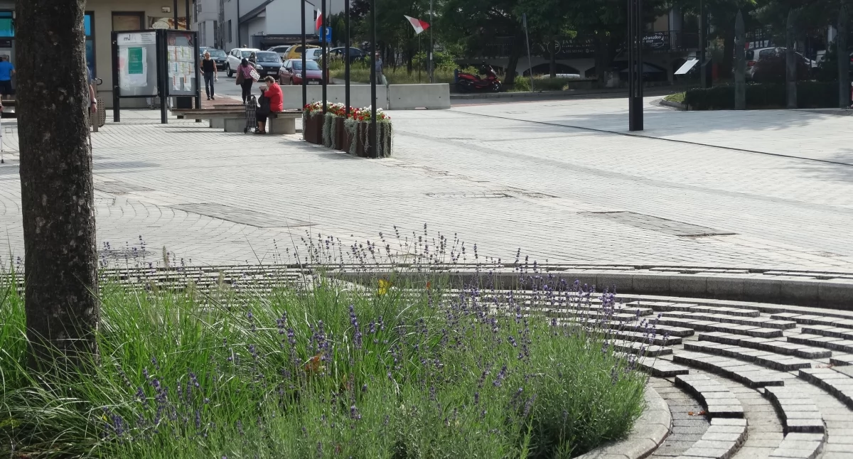 Drogi Jaworzno, Prowizoryczny rynek - zdjęcie, fotografia