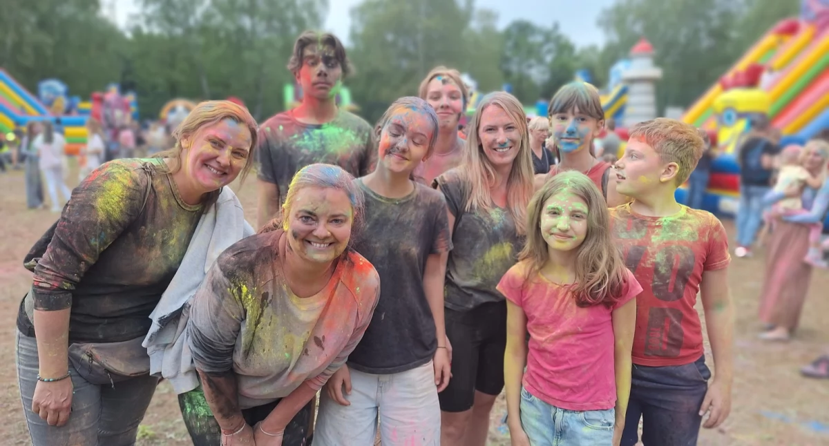 Holi Święto Kolorów w Jaworznie, 3 sierpnia 2024 r. 