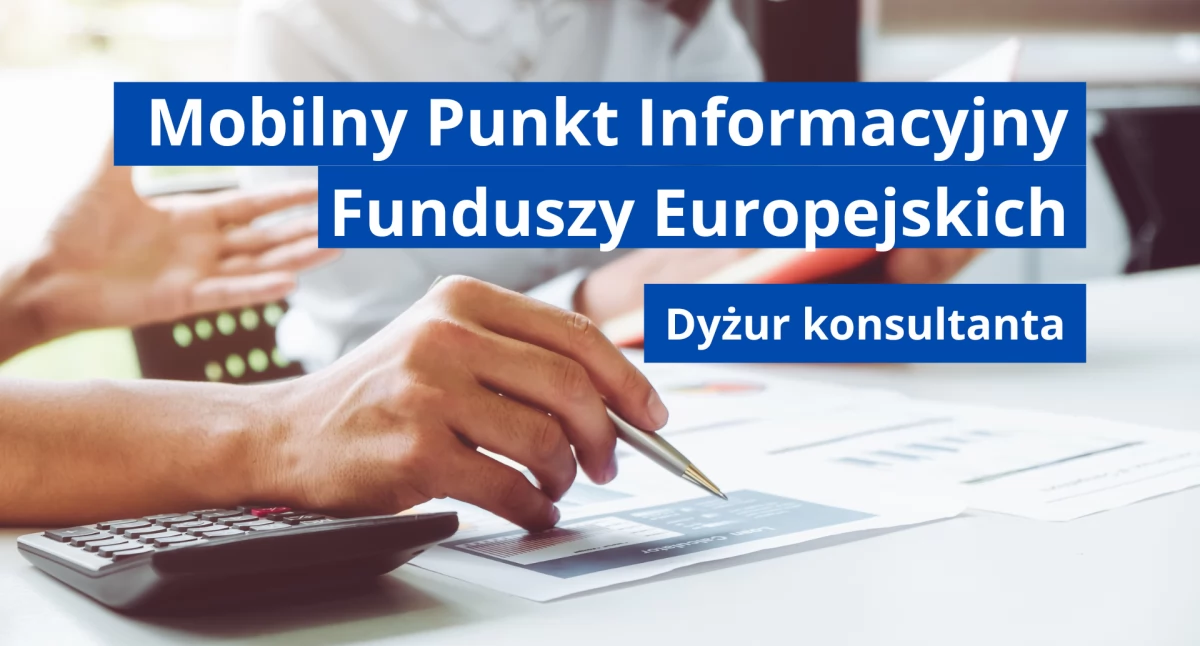 Życie miasta, Mobilny Punkt Informacyjny Jaworznie dyżur konsultanta - zdjęcie, fotografia