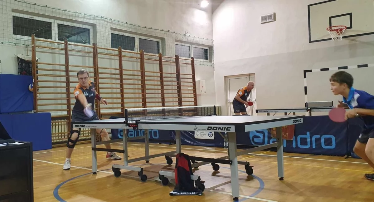 Sporty inne, tenisa stołowego Ciężkowianka gościła drużynę Bytomia - zdjęcie, fotografia
