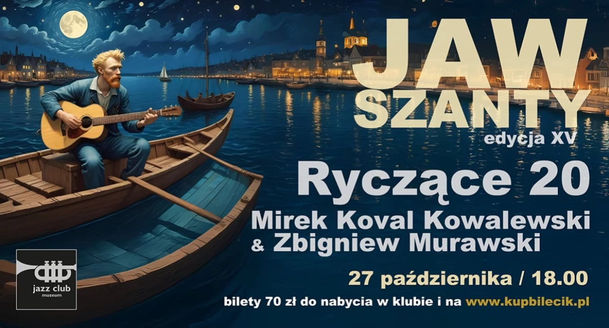 Zapowiedź XV edycji Jawszanty. Fot. Jazz Club Muzeum