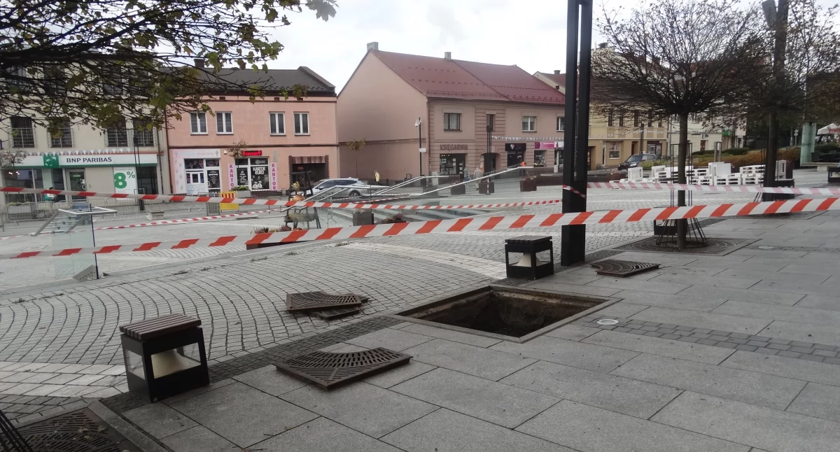 Z rynku w Jaworznie znikają drzewa