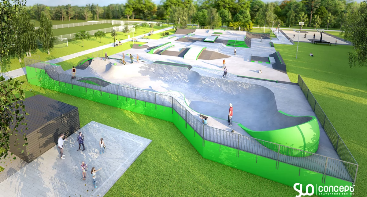 Życie miasta, projekt skateparku Podłężu - zdjęcie, fotografia