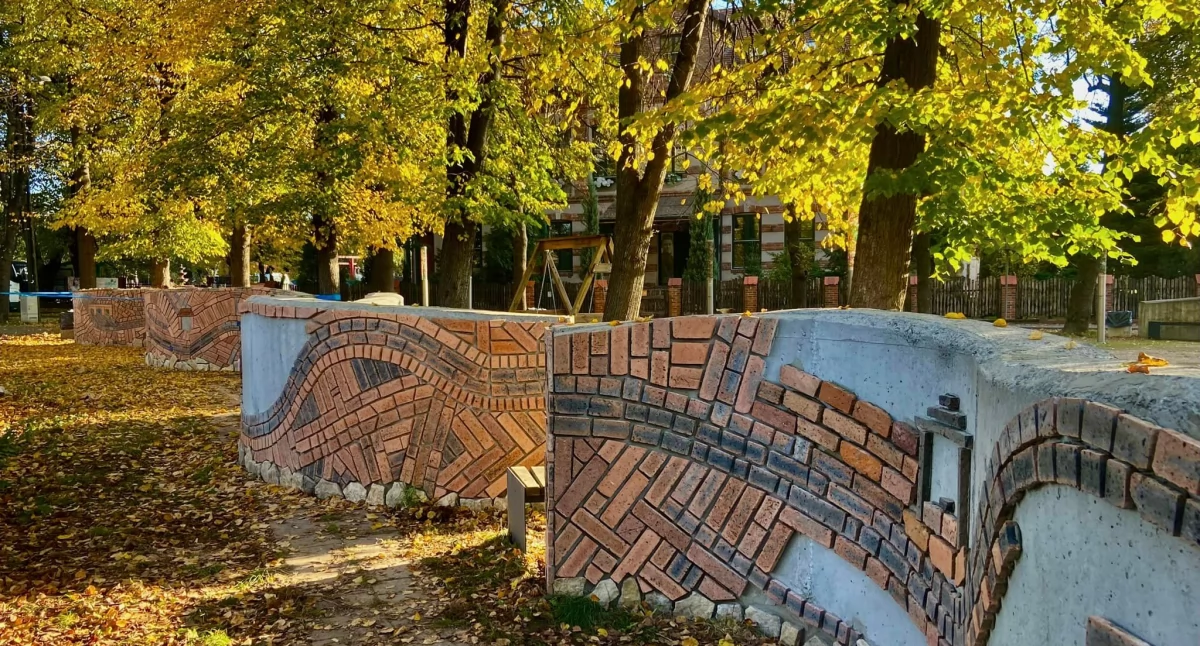 Skwer św. Teresy od Dzieciątka Jezus przy Wspólnocie Betlejem w Jaworznie