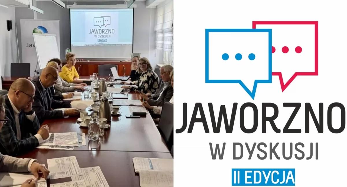 Jaworzno w dyskusji. Fot: Urząd Miejski w Jaworznie