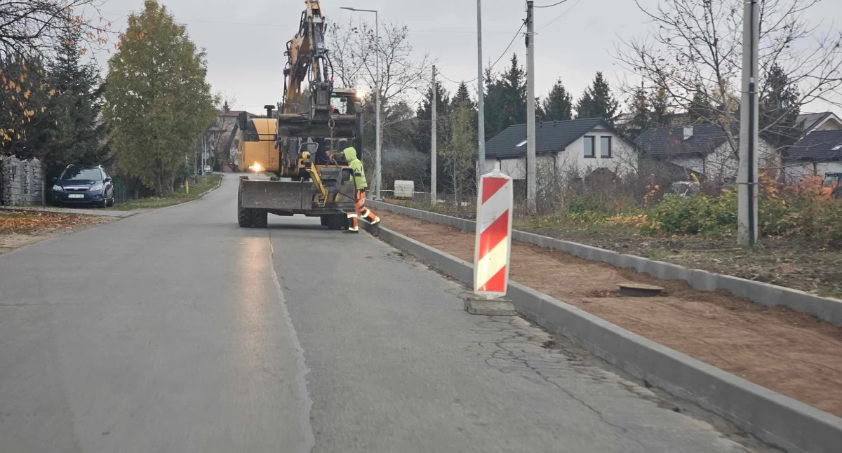 Budowa chodnika na ul. Drabika