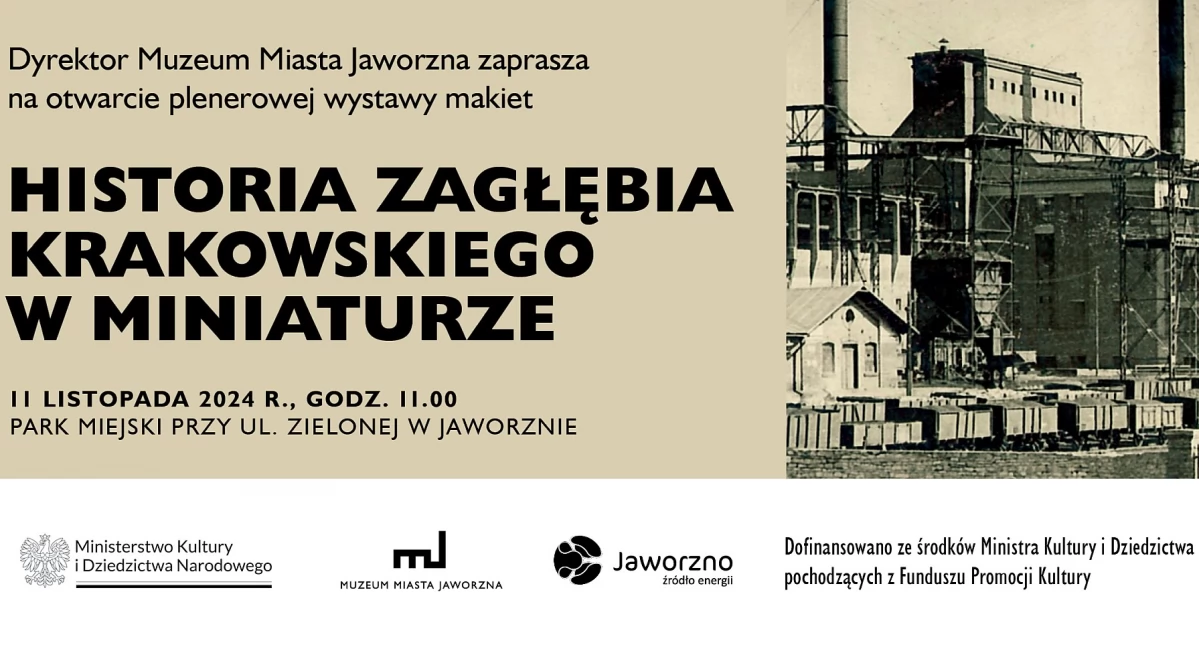 Kącik kulturalny, Jaworznickie muzeum zaprasza plenerową wystawę makiet - zdjęcie, fotografia