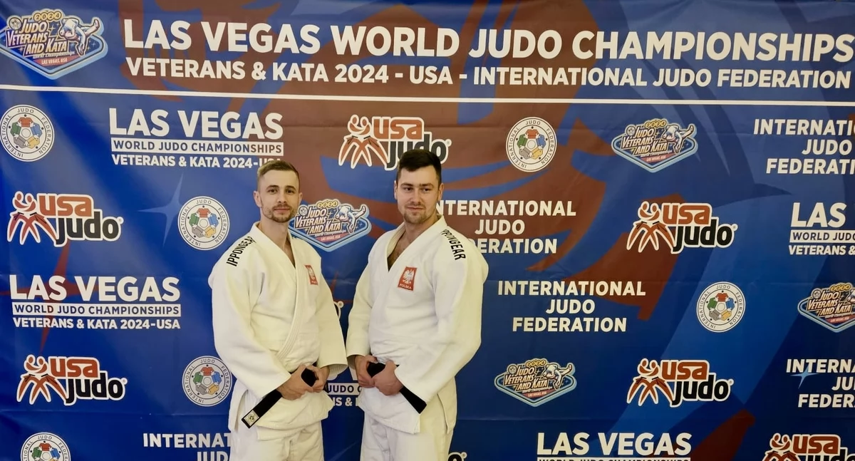 Bartosz Machna oraz Dawid Kajdy na Mistrzostwach Świata Judo Kata