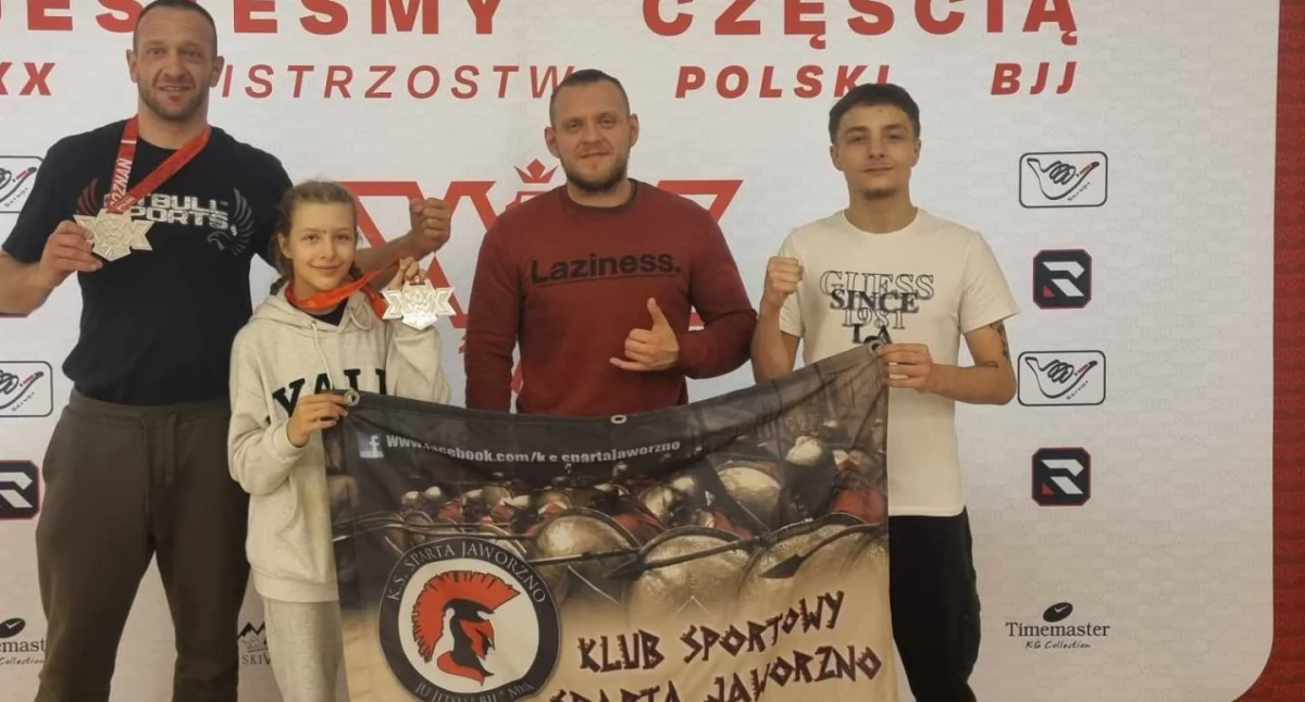 Jaworznianie zdobywają miejsca na podium. Fot. Klub Sportowy Sparta Jaworzno