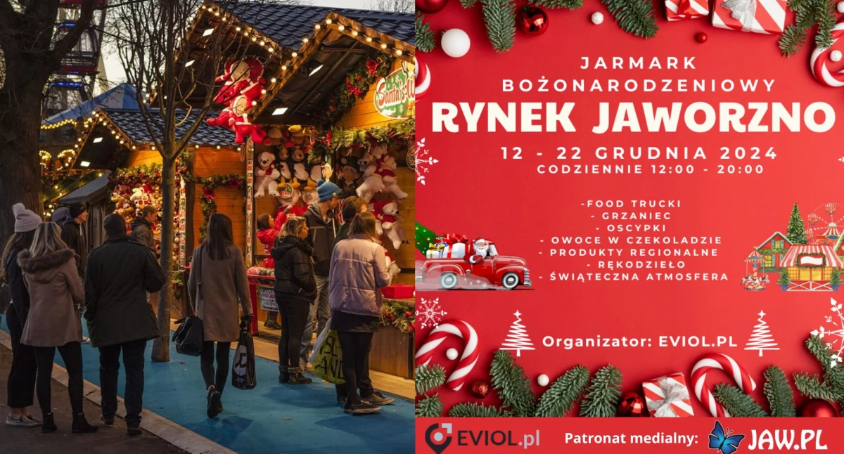 Jarmark Bożonarodzeniowy na Rynku w Jaworznie