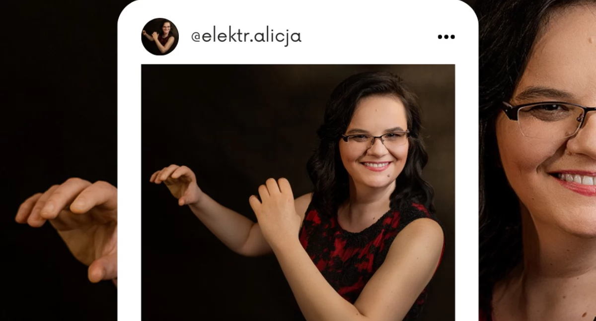 Kącik kulturalny, ELEKTRAlicja oryginalny projekt Alicji Molitorys finiszu - zdjęcie, fotografia