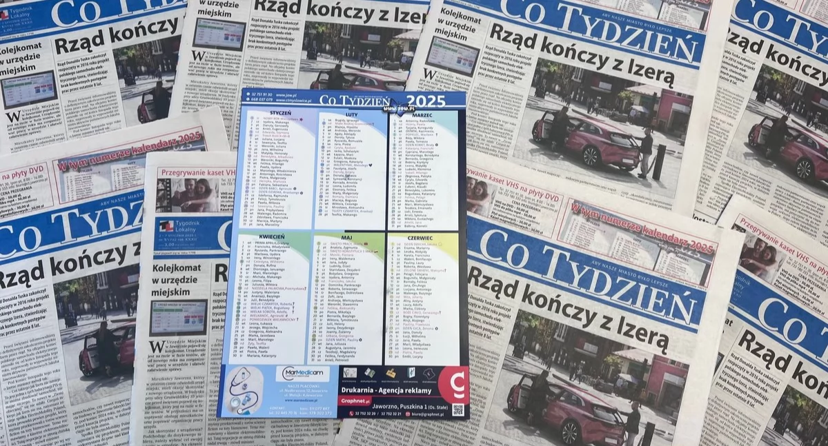 Życie miasta, Kalendarz najnowszym numerze Tydzień - zdjęcie, fotografia