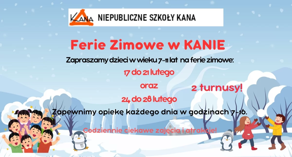 Oferty, Ferie zimowe KANIE - zdjęcie, fotografia