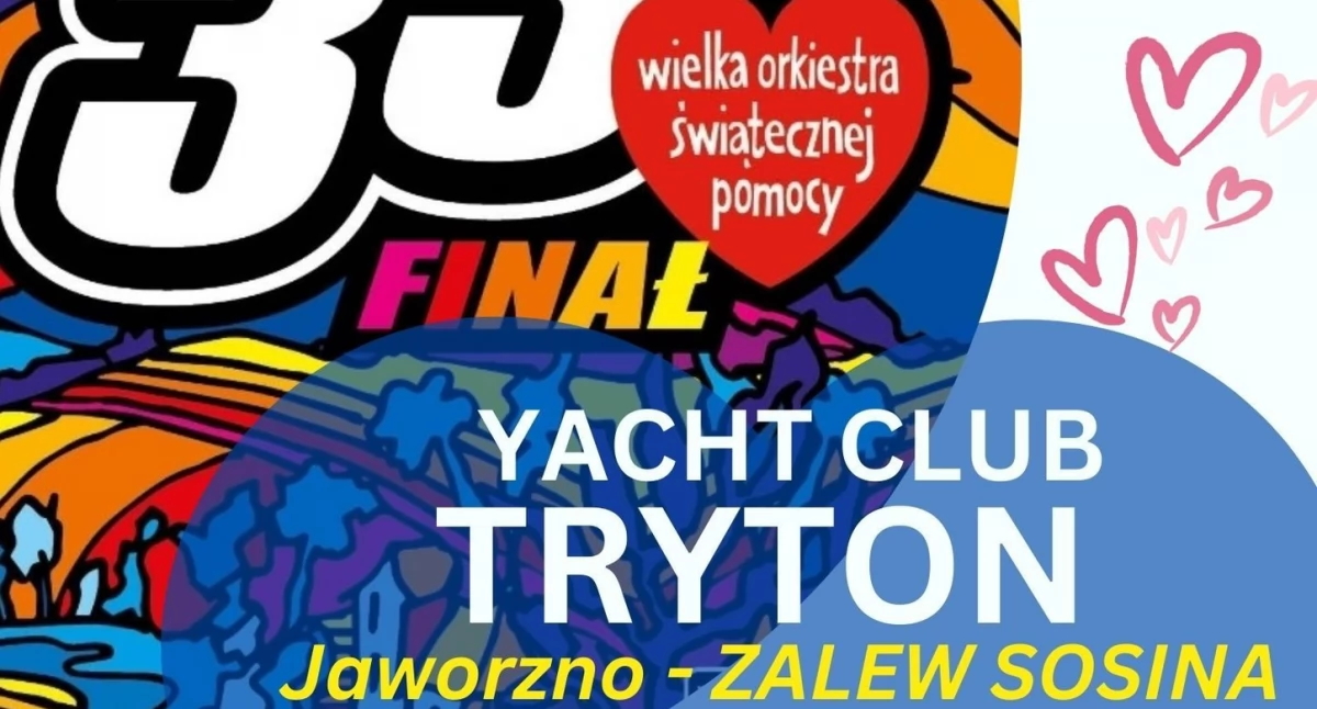 Życie miasta, WOŚP Yacht Tryton - zdjęcie, fotografia