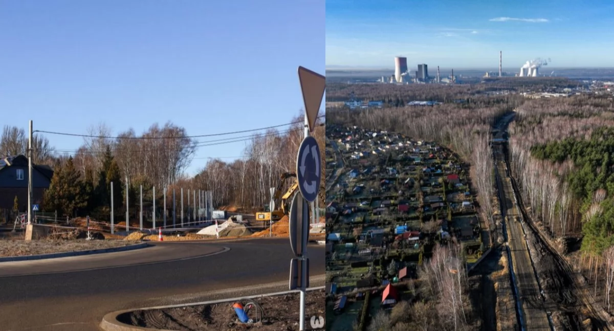 Drogi Jaworzno, Nowoszczakowska Szczakowska rządowym dofinansowaniem - zdjęcie, fotografia