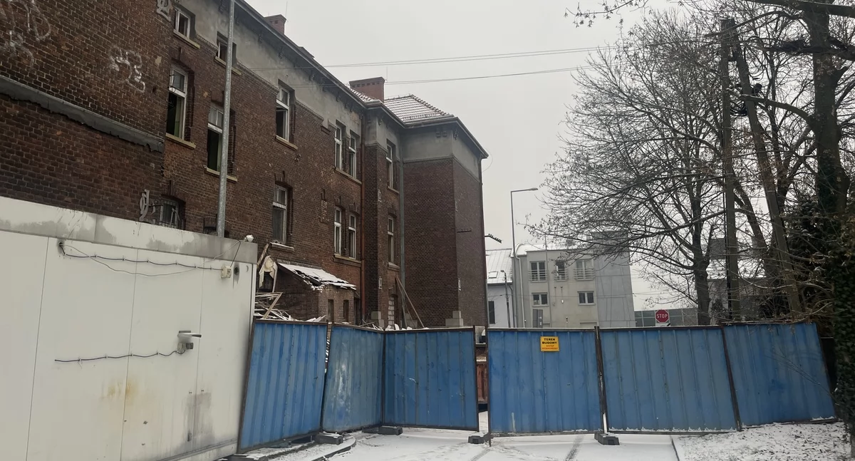 Życie miasta, Rozpoczęcie budowlanych terenie Jaworznie - zdjęcie, fotografia