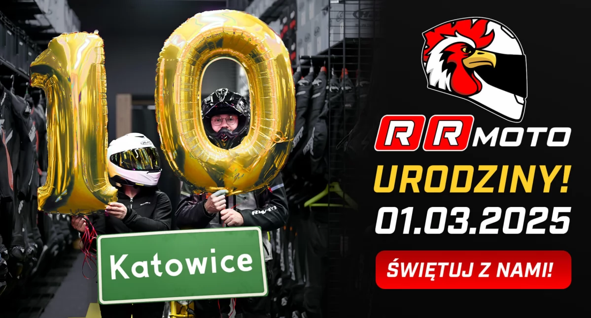 Informator / Materiały zewnętrzne , Urodziny RRmoto największy sklep motocyklowy kończy - zdjęcie, fotografia
