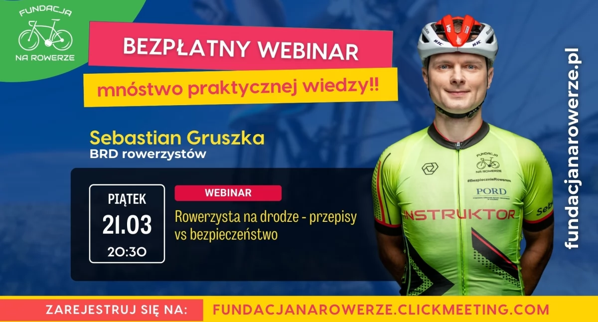 Edukacja, webinarów edukacyjnych rowerzystów wiosnę - zdjęcie, fotografia