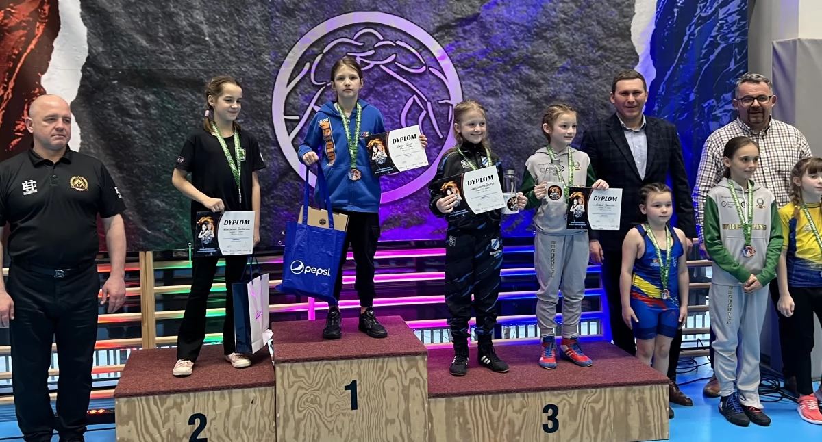 Kaja „Bestia” Guja na podium. Fot: GujaKan