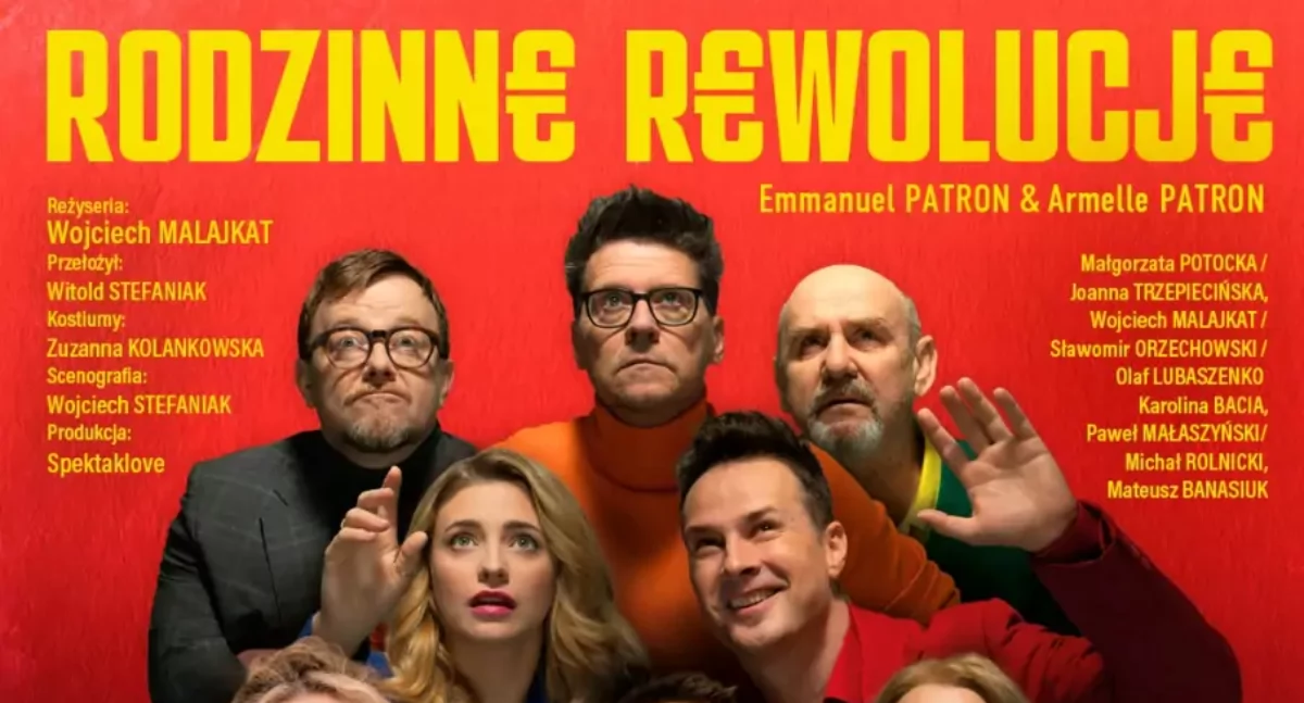 Kącik kulturalny, Rodzinne rewolucje spektakl Jaworznie - zdjęcie, fotografia