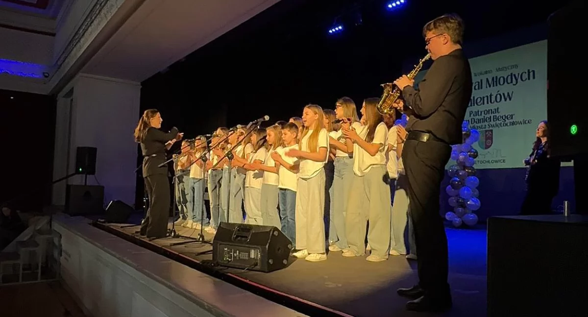 Zadyrygowani podczas występu na Festiwalu Młodych Talentów 