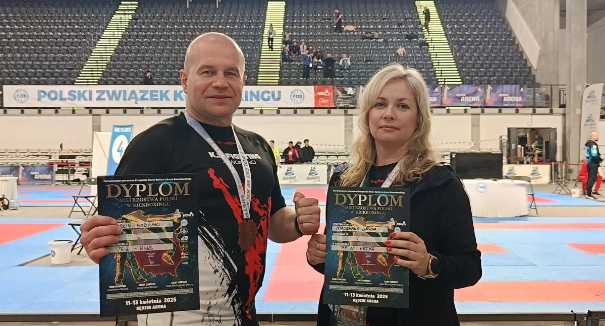 Sporty walki, Uroda Mistrzynią Polski Kickboxingu - zdjęcie, fotografia