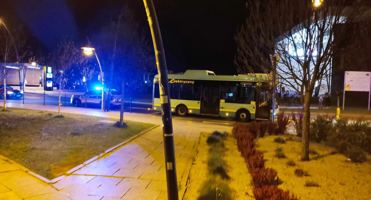 Potrącenie pieszej w centrum. Fot: M.S