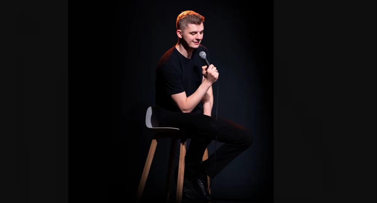 Kącik kulturalny, Michał Jaworzno stand - zdjęcie, fotografia