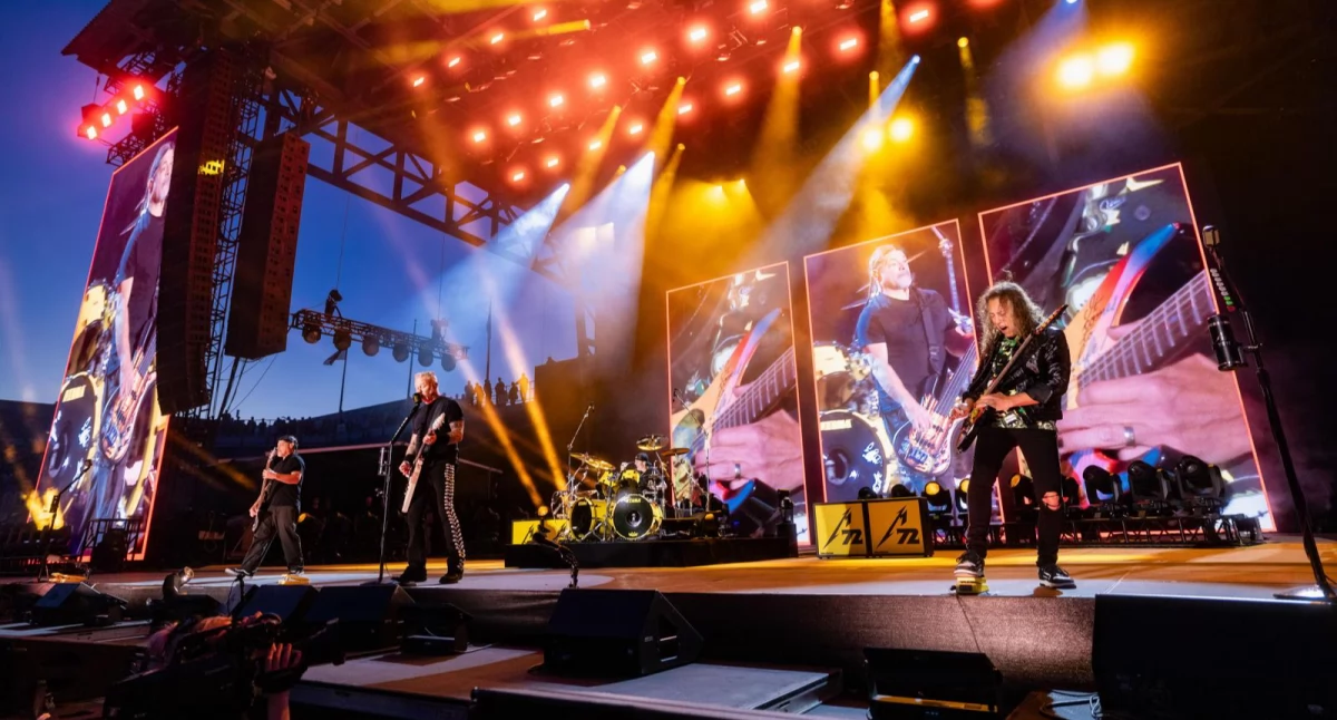 Metallica/fot. Brett Murray/ Koncert Ohio