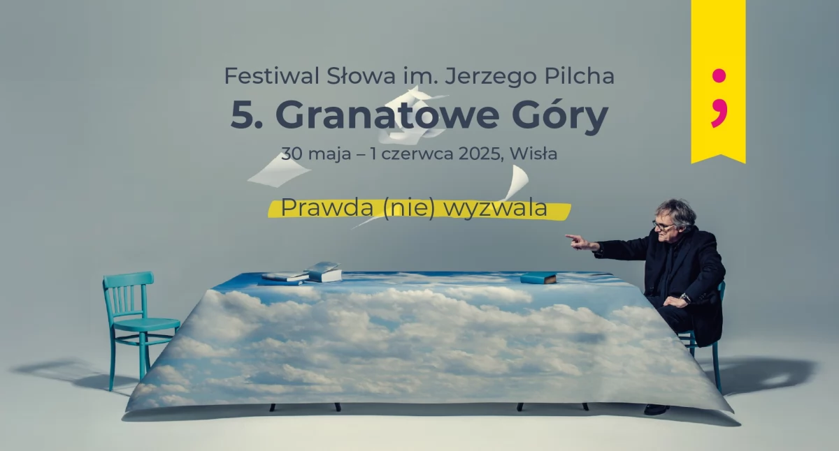 Życie miasta, Kolej Granatowe Góry Specjalny przejazd Filipem Springerem promocyjne bilety uczestników literackiego święta Beskidach - zdjęcie, fotografia