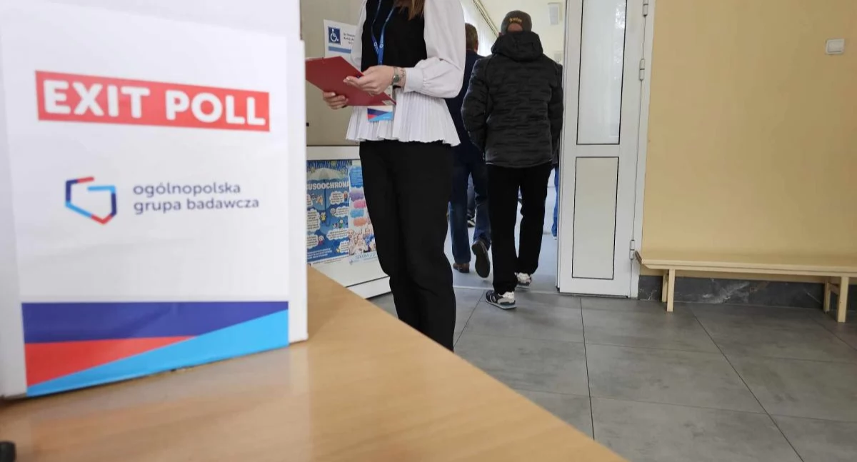 Życie miasta, Wybory prezydenckie wyniki zamknięciu lokali wyborczych - zdjęcie, fotografia