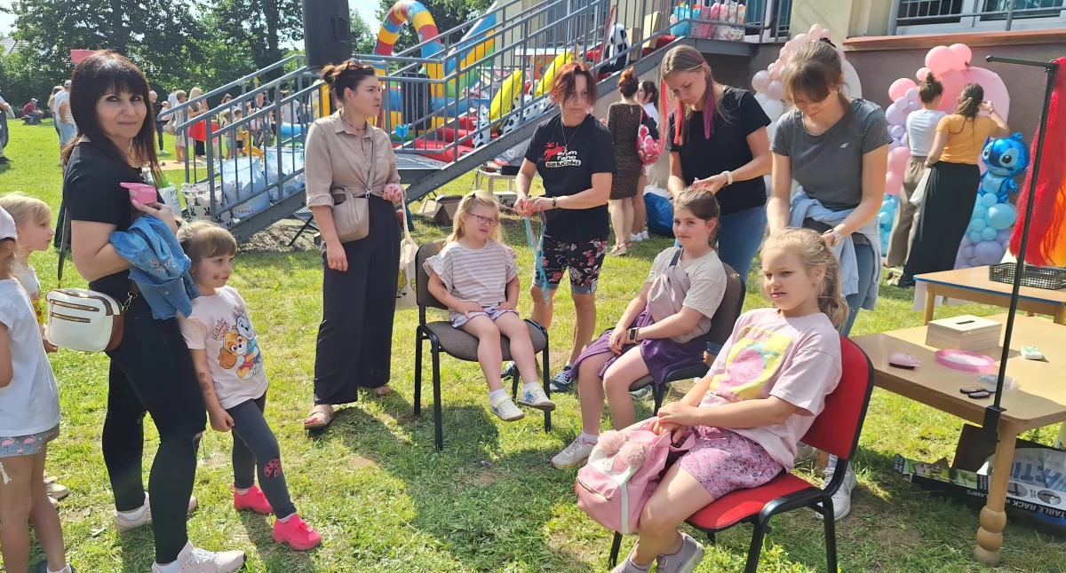 Życie miasta, Piknik Przedszkolu Miejskim lecie - zdjęcie, fotografia