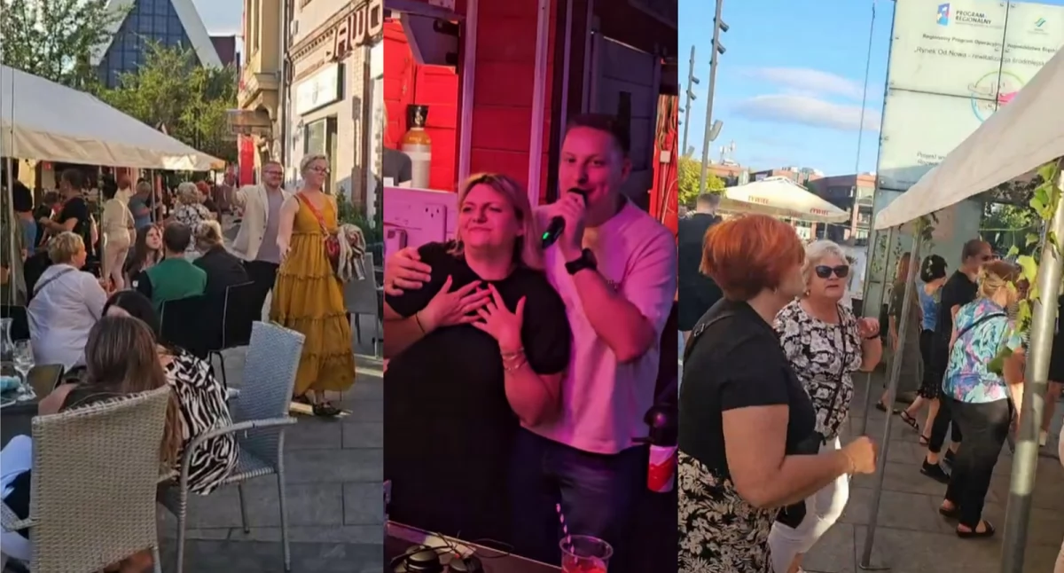 Rozrywka, Italo Disco znów rozgrzało rynek Jaworznie Będzie więcej okazji wspólnej zabawy - zdjęcie, fotografia