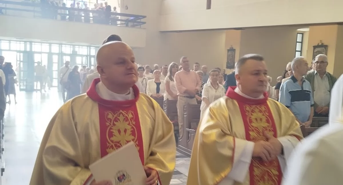 Życie miasta, Ksiądz Gołąb nowym proboszczem jaworznickiej kolegiacie - zdjęcie, fotografia