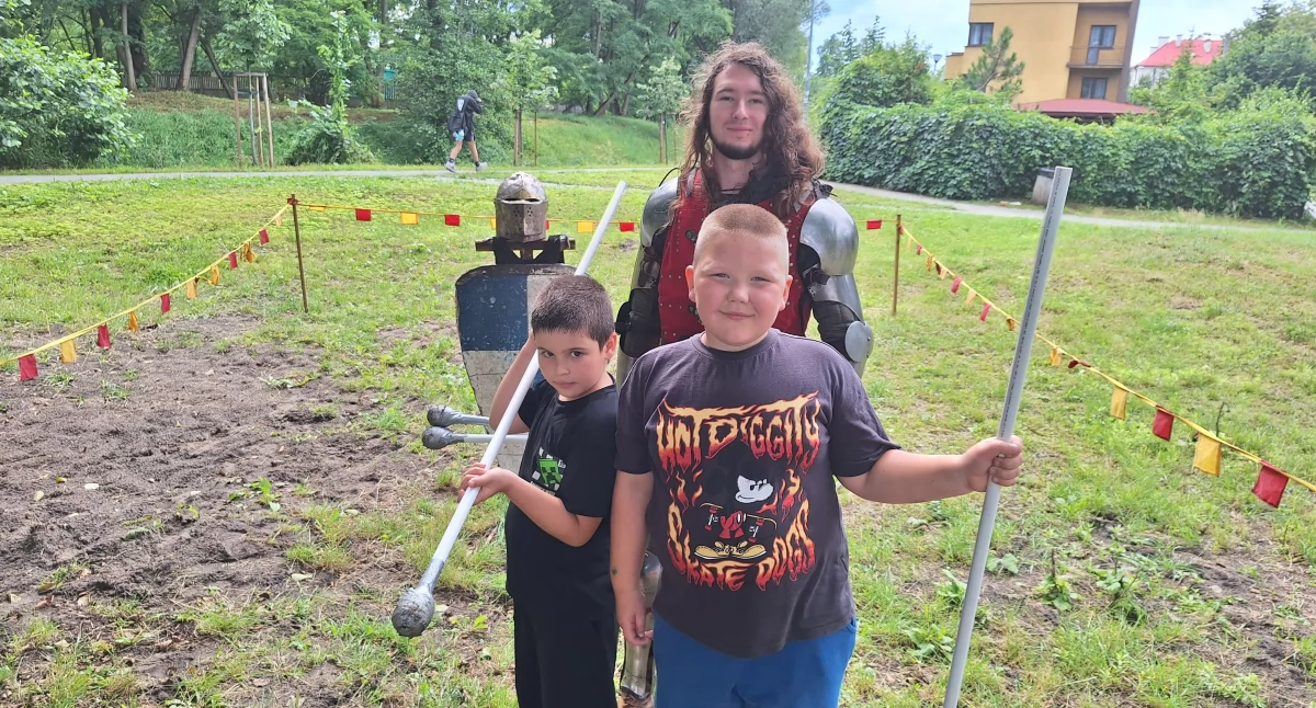 Życie miasta, Uroczystości piknik rocznicę bitwy Grunwaldem czyli… „ściemy ma” - zdjęcie, fotografia