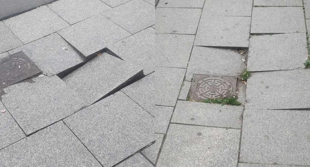 Ludzie, mieszkańca wątpliwości Jaworzno miastem - zdjęcie, fotografia