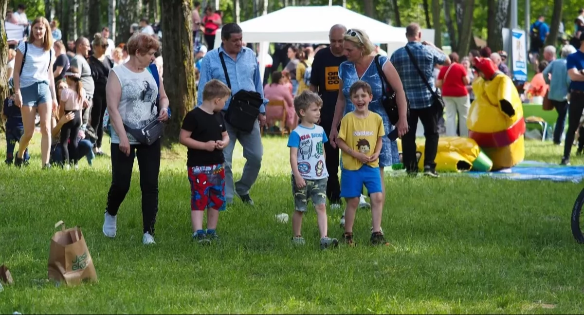 Życie miasta, Piknik Rodzinny Osiedlu Podłęże sierpnia - zdjęcie, fotografia