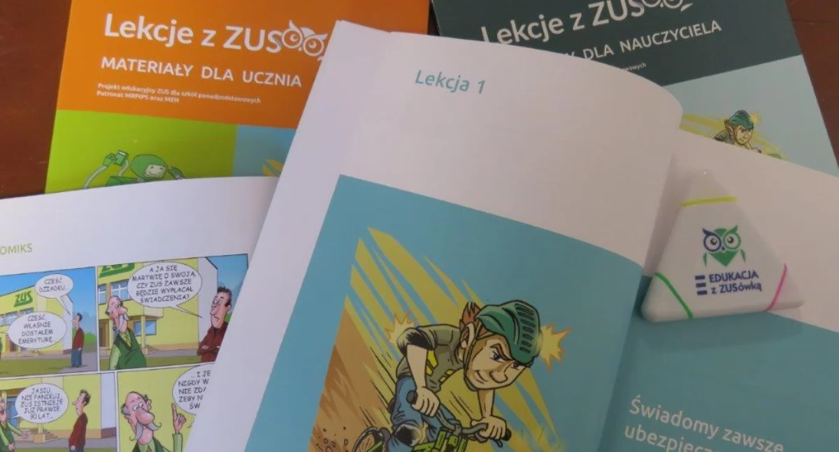 Życie miasta, „Lekcje ZUS” olimpijską wiedzą ubezpieczeniach społecznych wymarzoną uczelnię - zdjęcie, fotografia