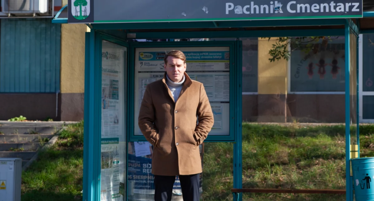 Michał Kirker, przewodniczący rady miejskiej w Jaworznie. Fot. Patrycja Koprzak