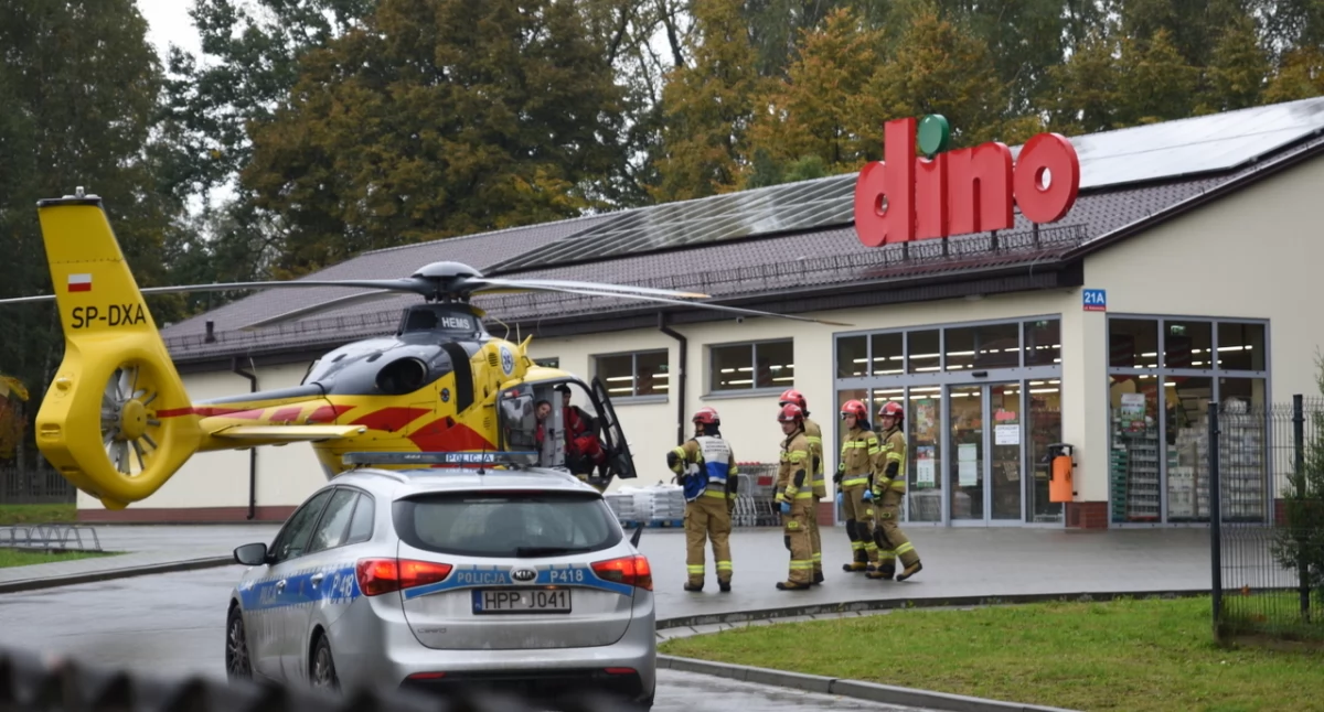 Wypadek w zakładzie pracy przy ulicy Katowickiej